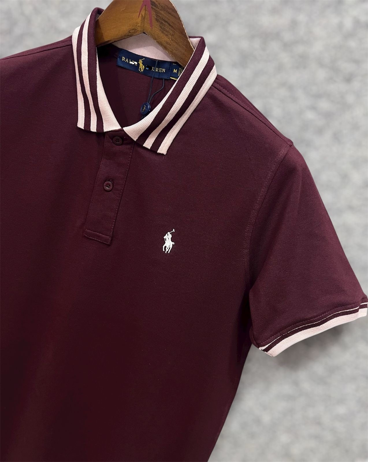 RL Polo - Maroon - Image 2