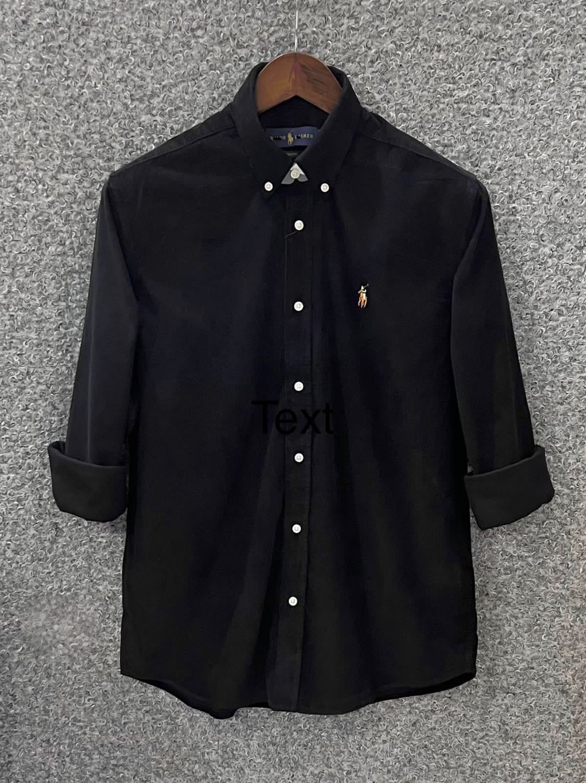 Cord Shirt - Black