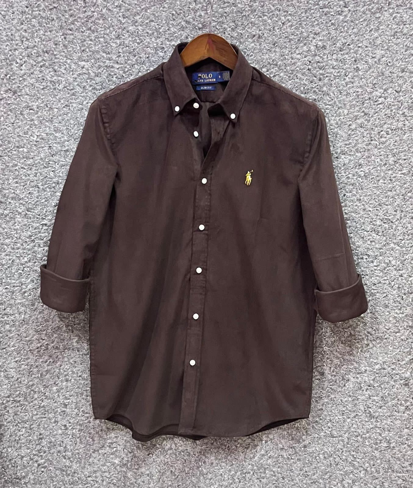Cord Shirt - Coffee