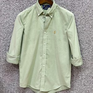 Cord Shirt - Light Olive