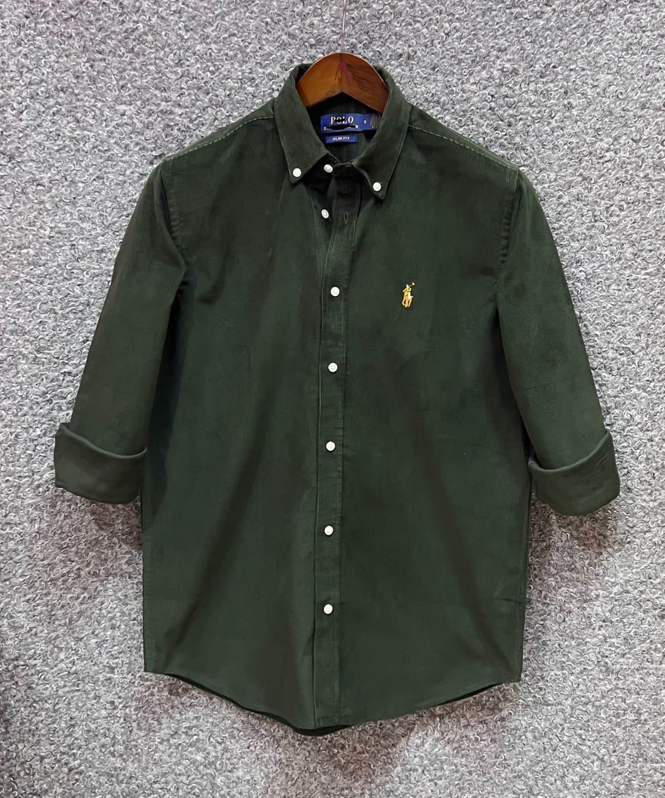 Cord Shirt - olive