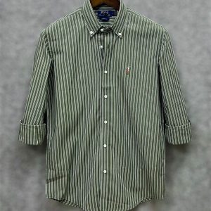Olive White Stripe - 382