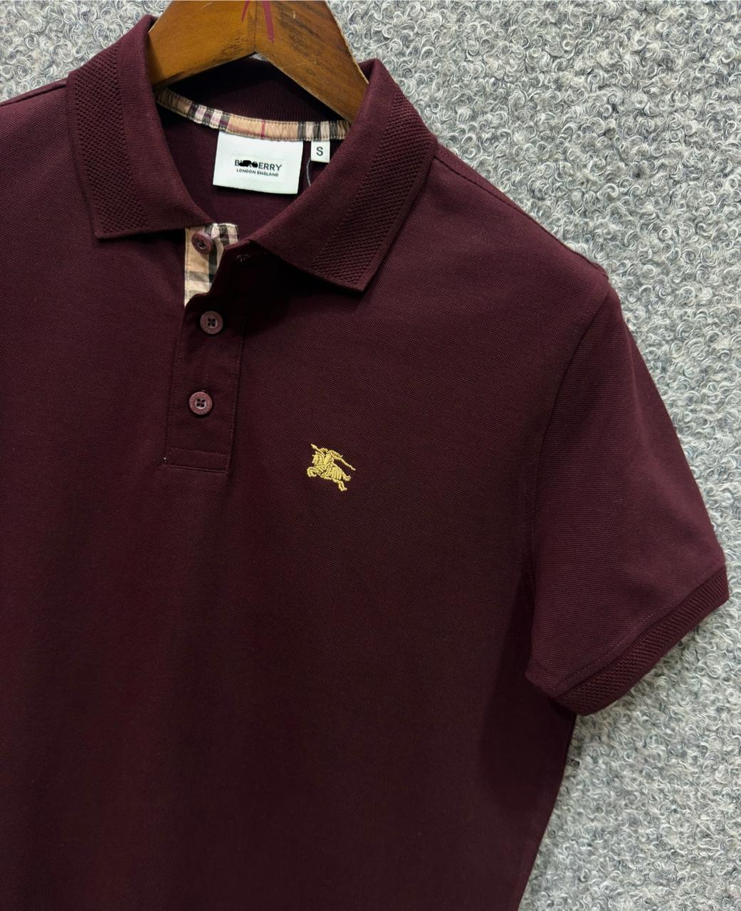 Bur Polo - Maroon
