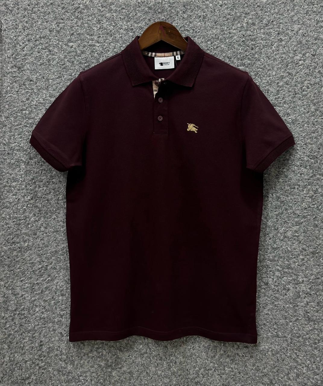 Bur Polo - Maroon