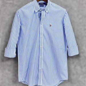 RL White and Blue Stripe - 364