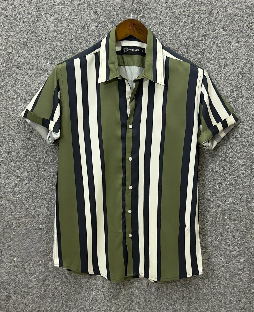 Cuban - Olive Stripe