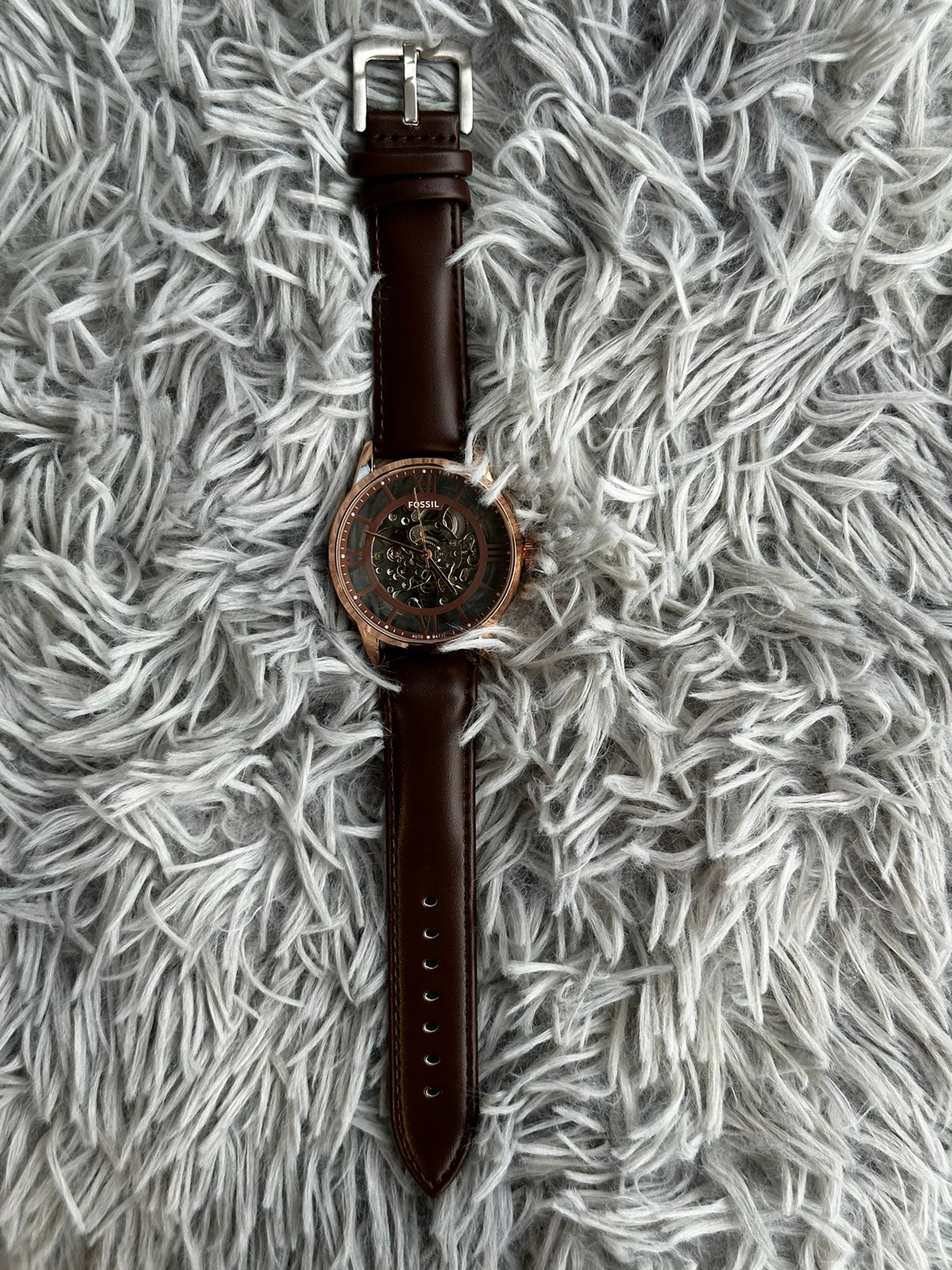 Fossil Automatic 9657 Brown Leather (AA Grade )
