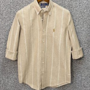 RL - Deep Beige Stripe