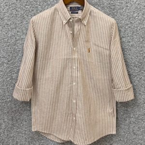 RL - Tan Brown Stripe