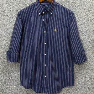 Premium Navy Maroon Stripe