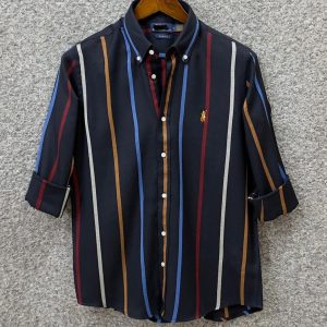 RL - COLORFUL BLACK STRIPE