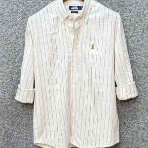 RL SIGNATURE CREAM STRIPE