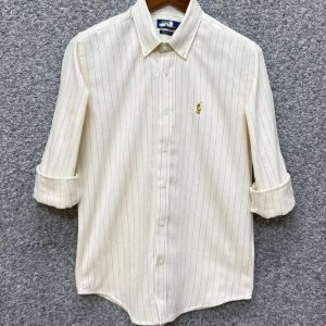 RL - CREAM AND RED STRIPE