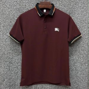 BUR CHINA COTTTON POLO - MAROON