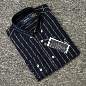 RL - NEW NAVY BLUE STRIPE