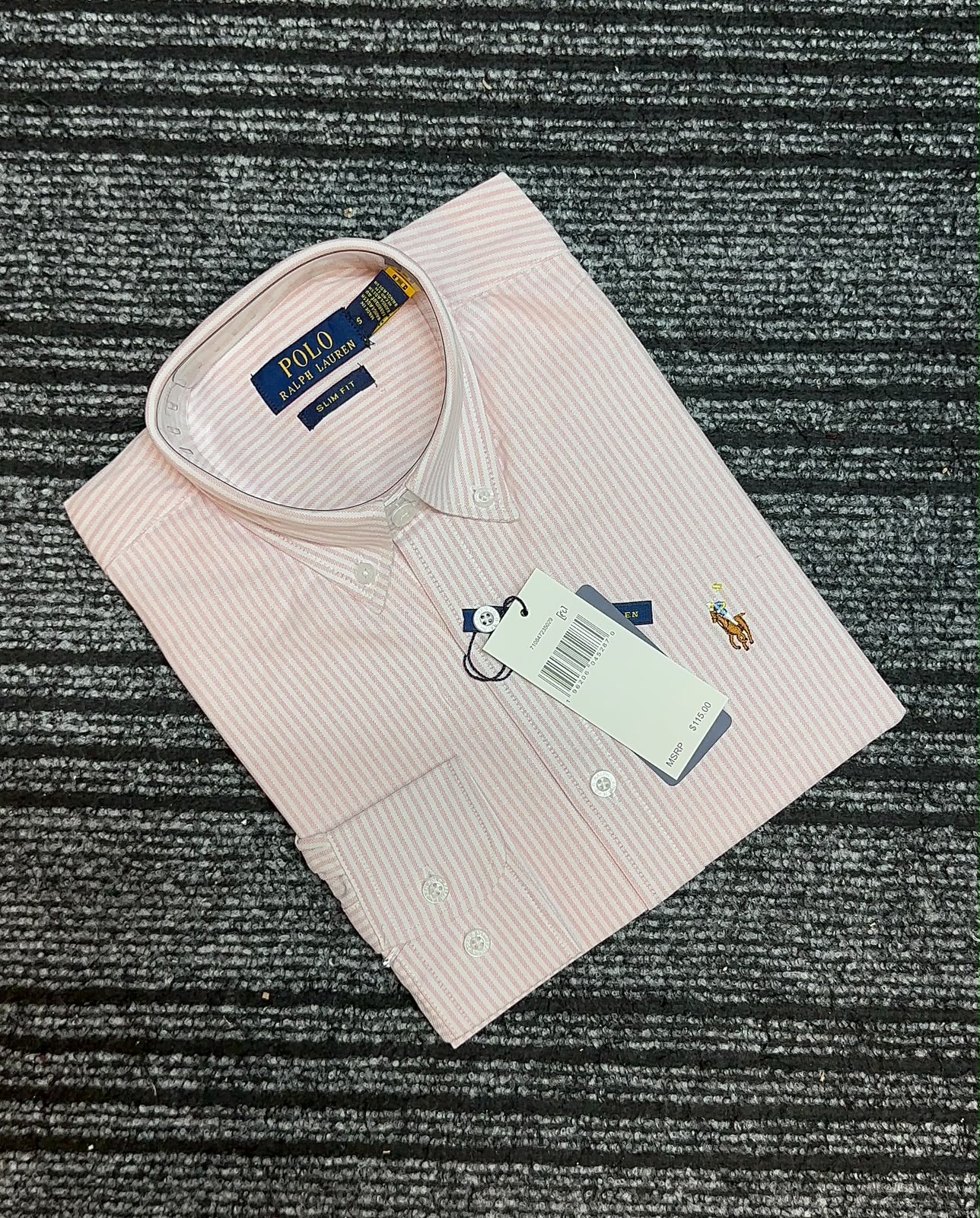 RL - NEW PINK STRIPE